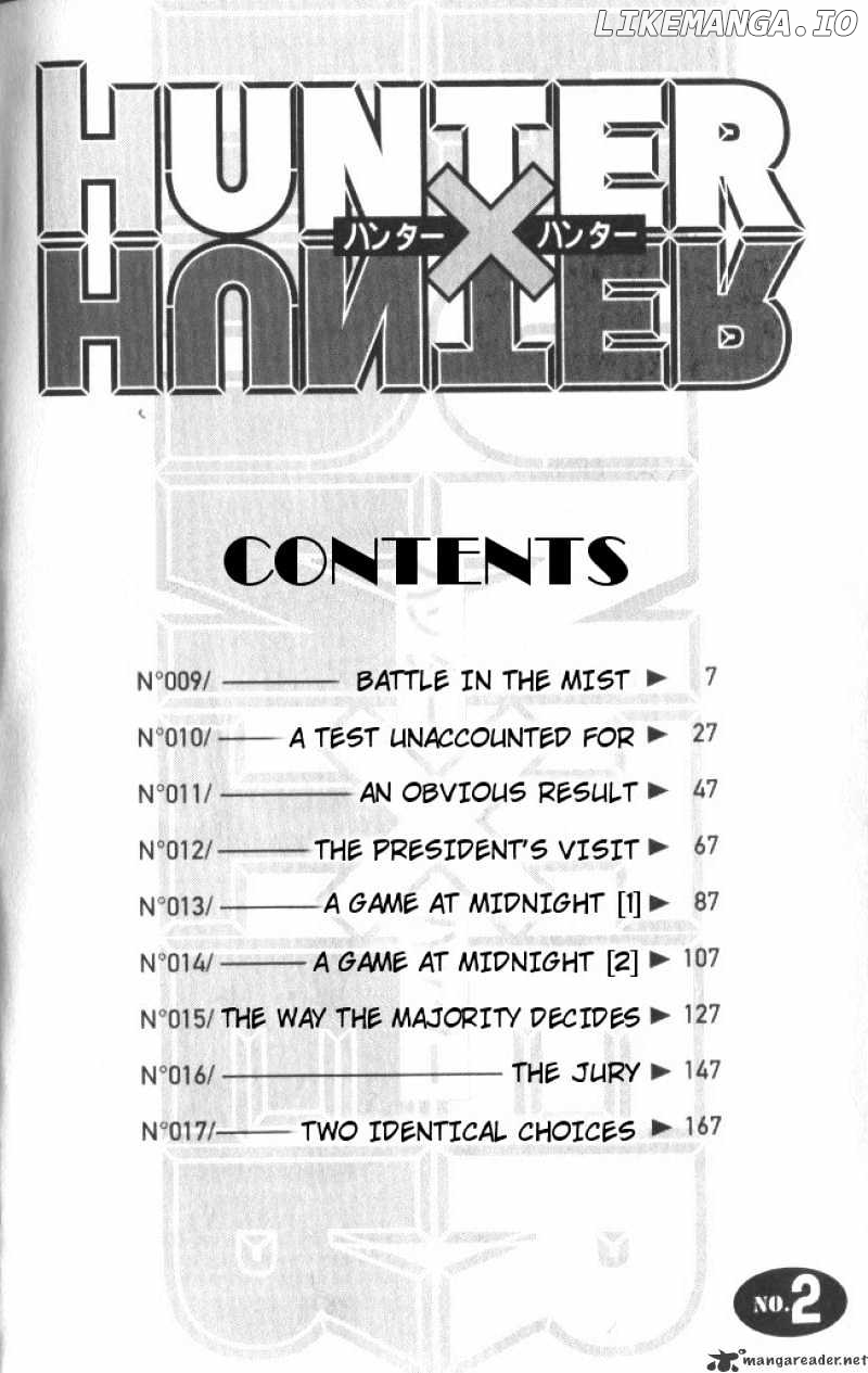 Hunter x Hunter, Chapter 9 image 01